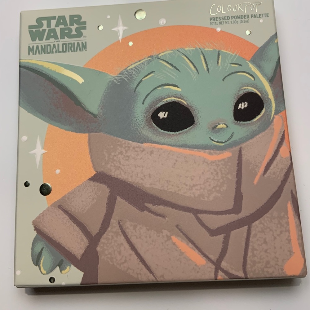 ColourPop x Baby Yoda The Child Palette